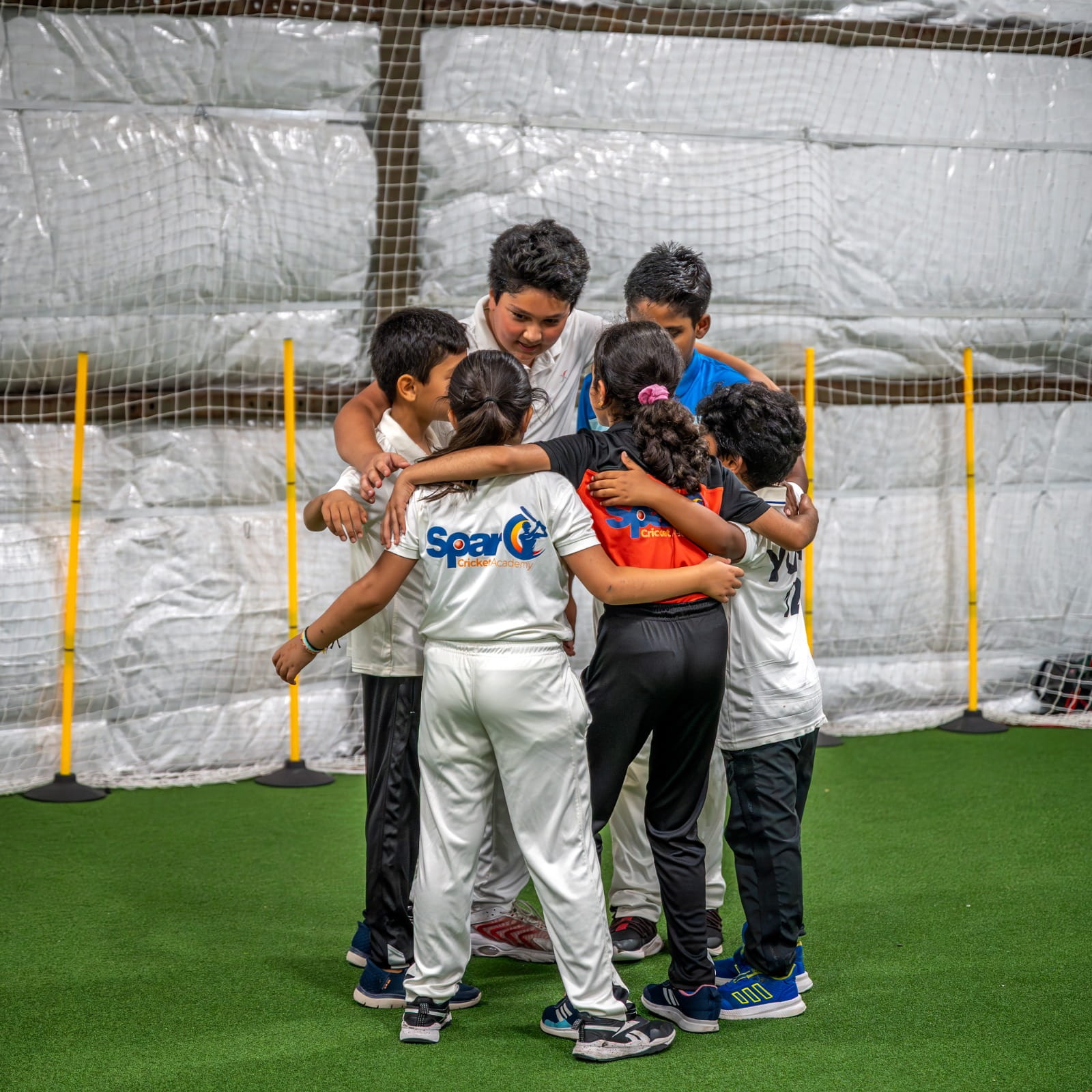 SparC Summer Camp - Team huddle